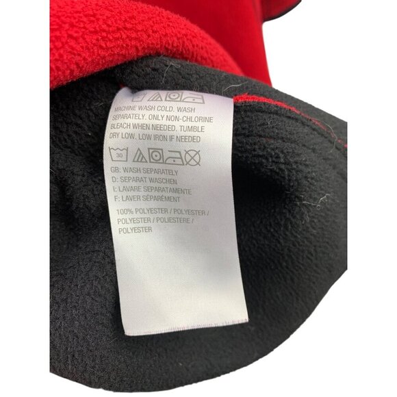 Susan Graver Weekend Red Hooded Coat S Polyester - Picture 5 of 5